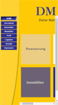 Mobile Screenshot of dm-finanz.com